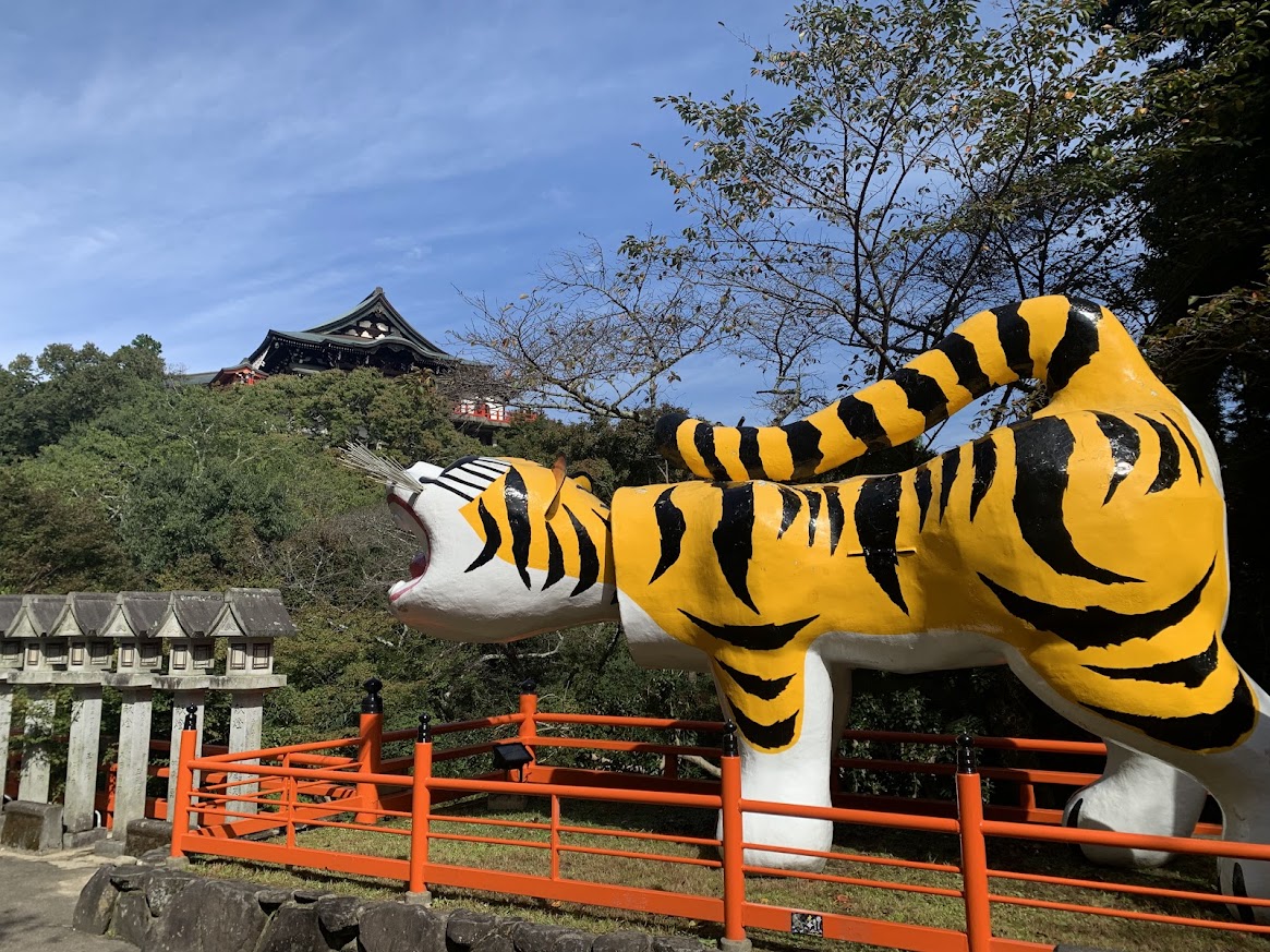 信貴山の大寅の写真