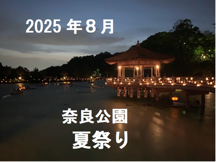 奈良公園夏祭り25-8の写真 Photo of Nara Park Summer Festival August 2025